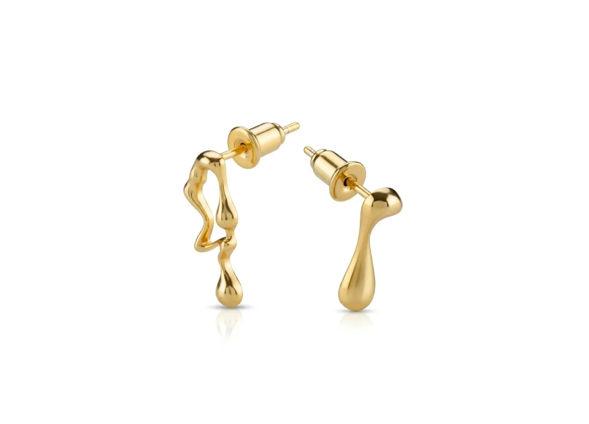 Серьги из серебра 925 без вставки