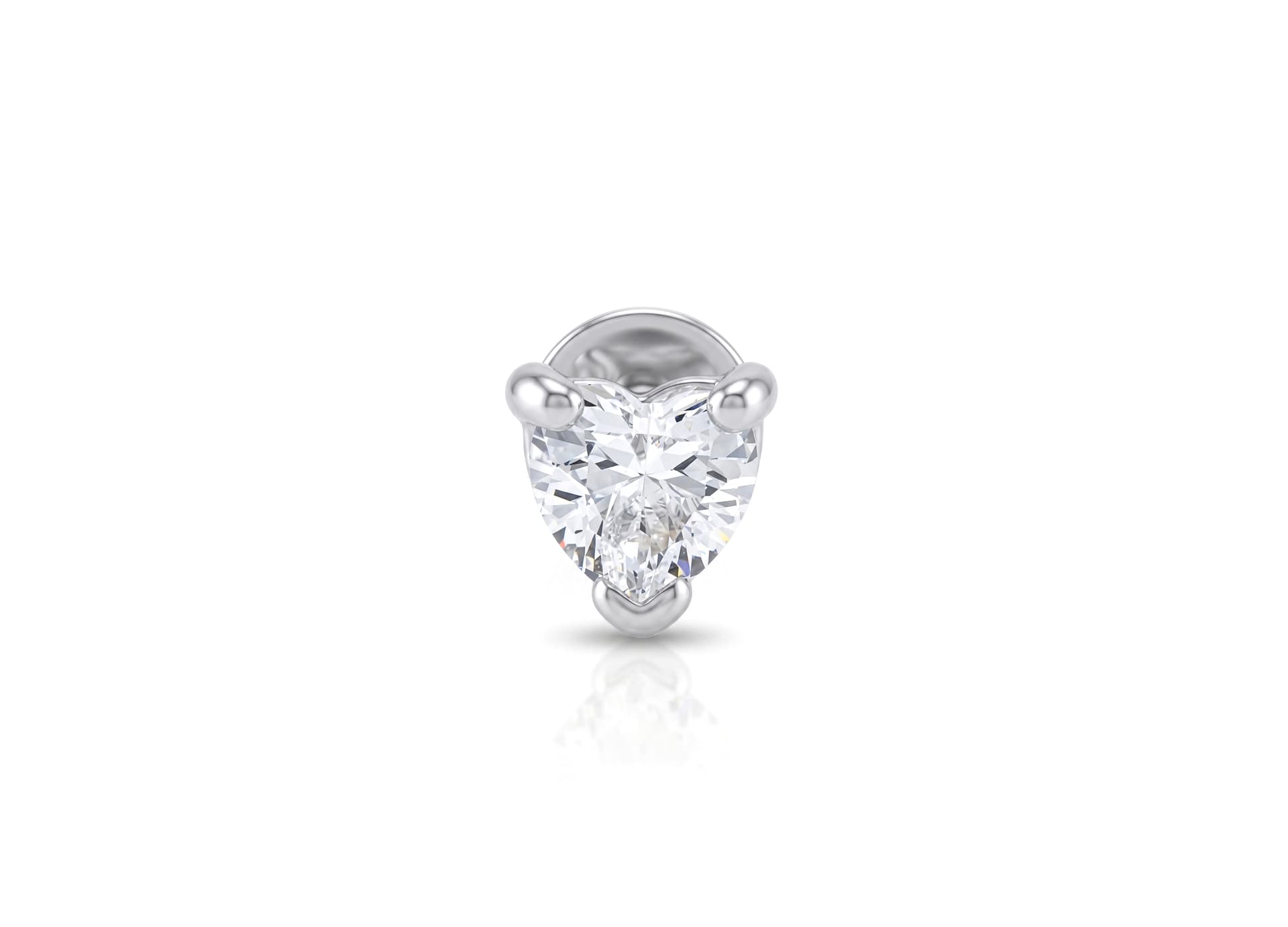 Серьги из серебра 925 с  кубическим цирконием