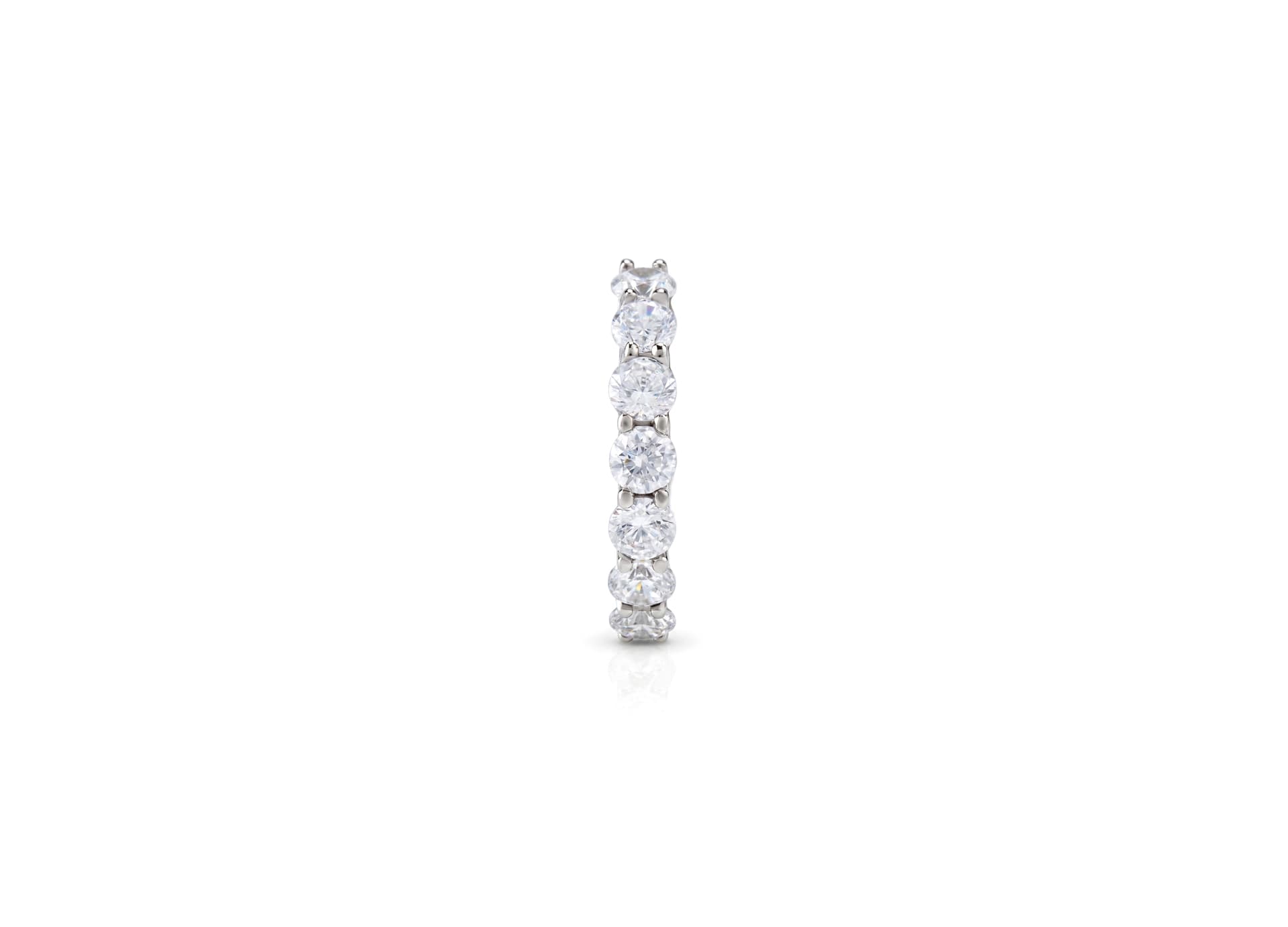 Серьги из серебра 925 с кубическим цирконием