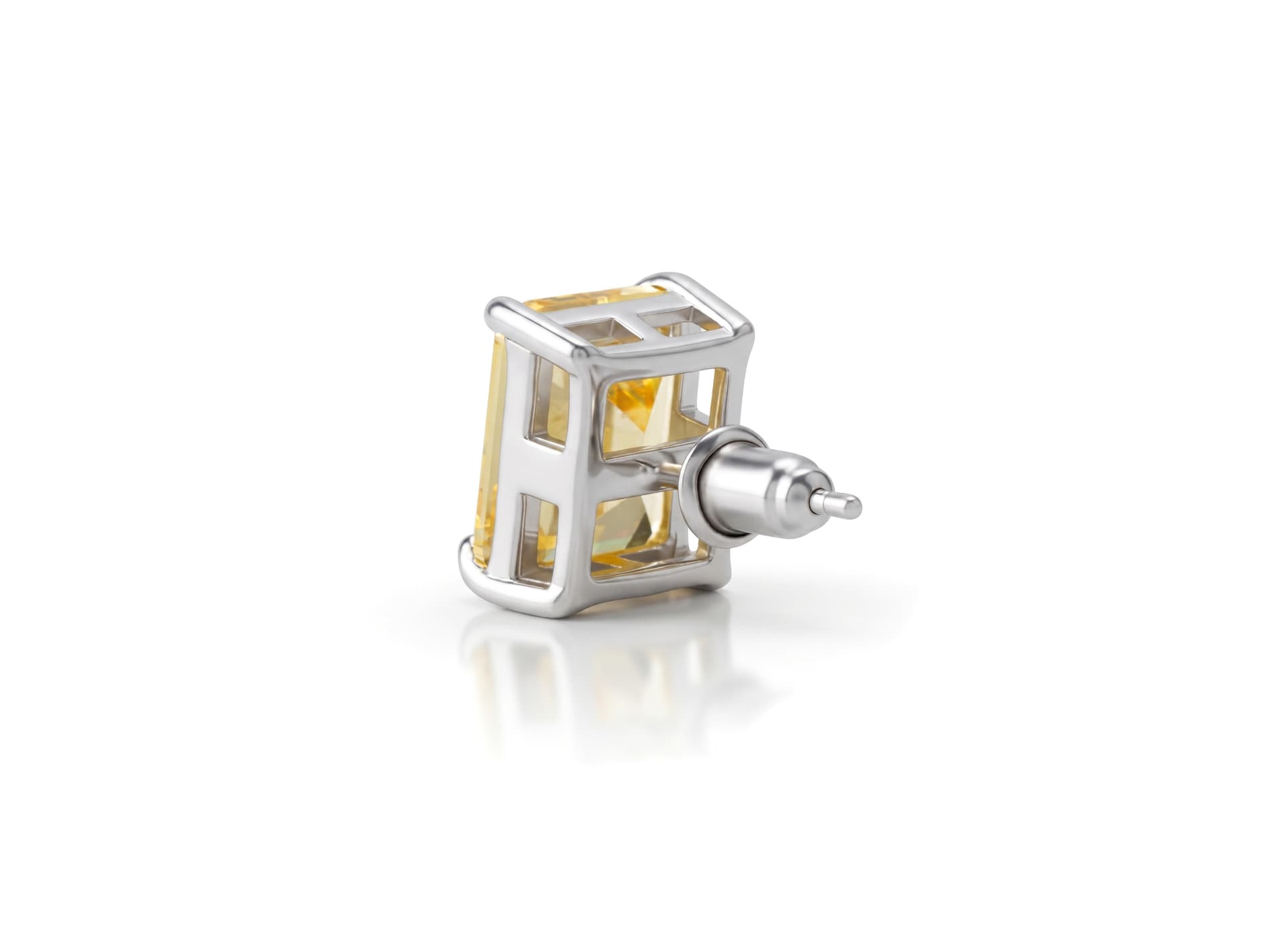 Серьги из серебра 925 с кубическим цирконием