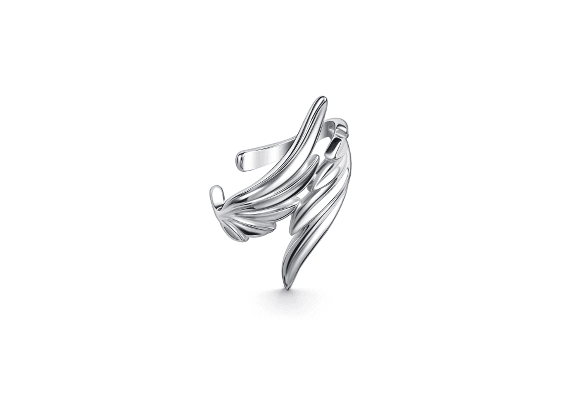 Серьги из серебра 925 без вставки