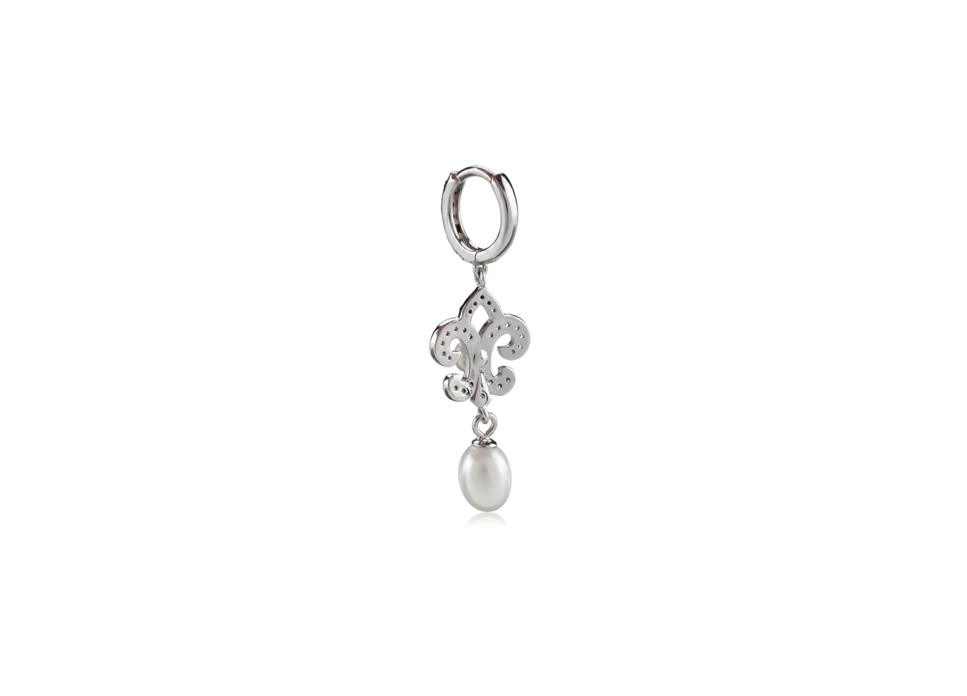 Серьги из серебра 925 с жемчугом