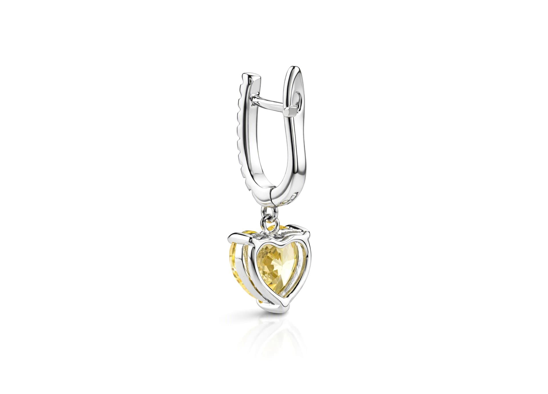 Серьги из серебра 925 с кубическим цирконием