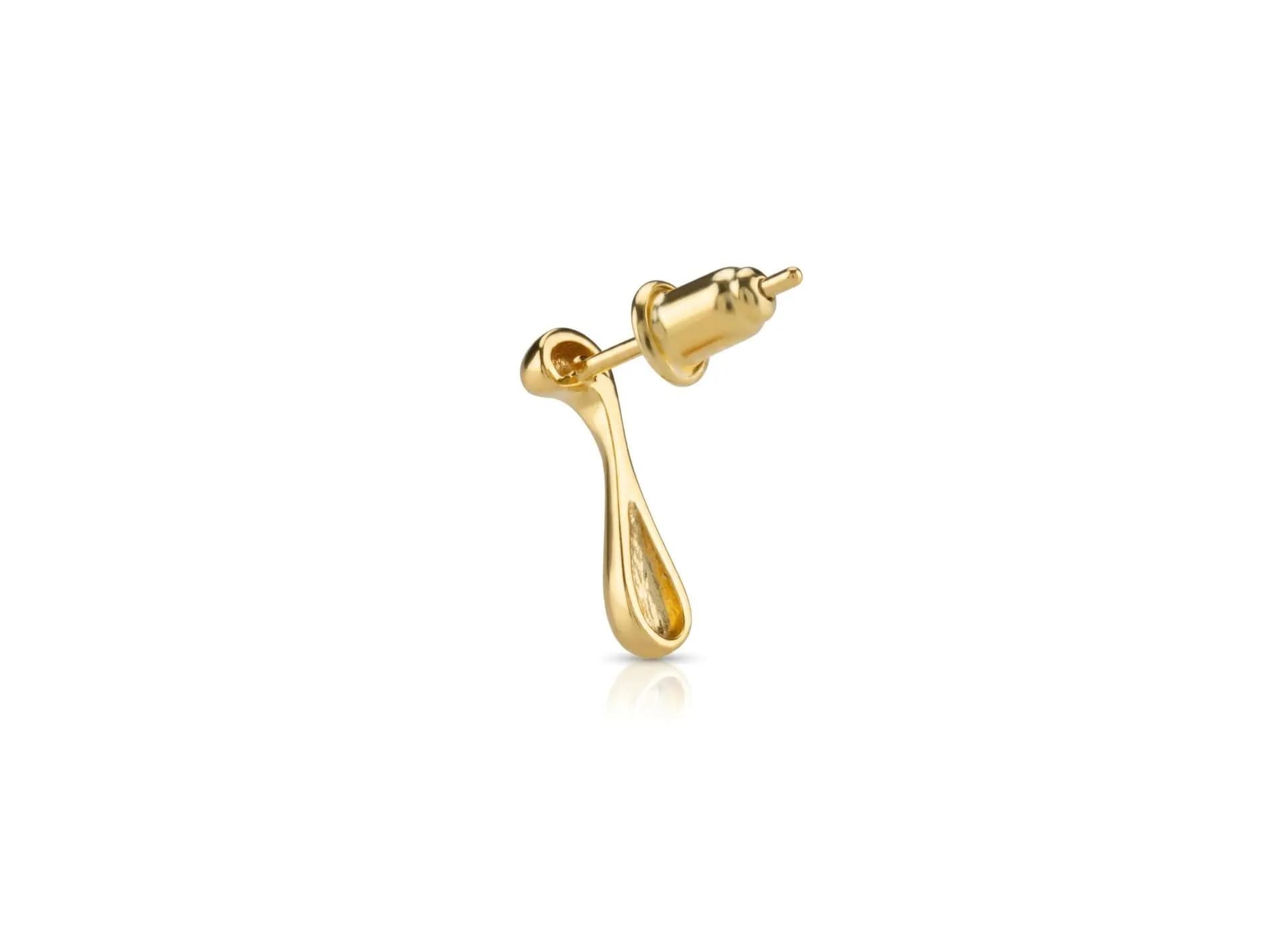 Серьги из серебра 925 без вставки