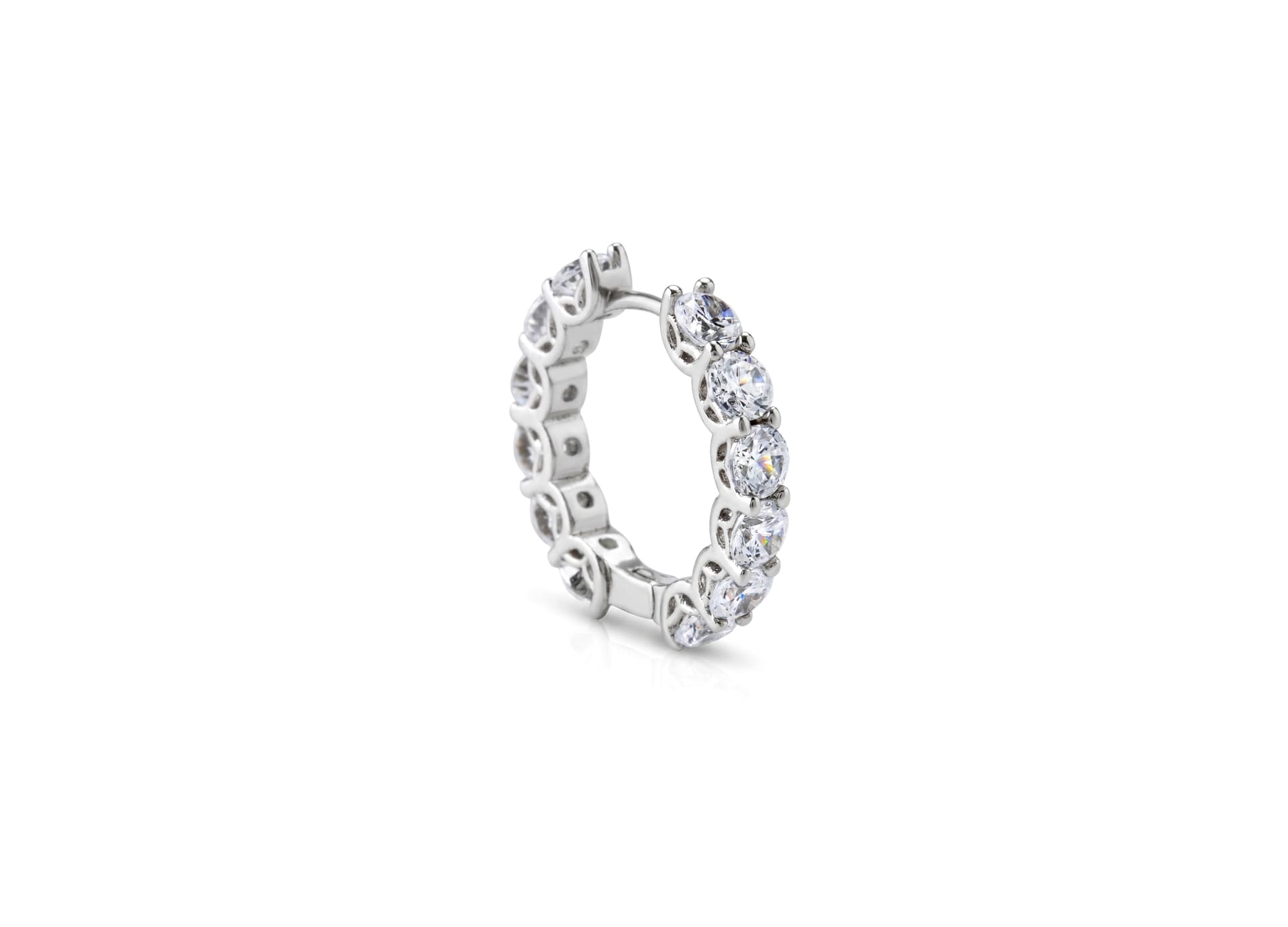Серьги из серебра 925 с кубическим цирконием