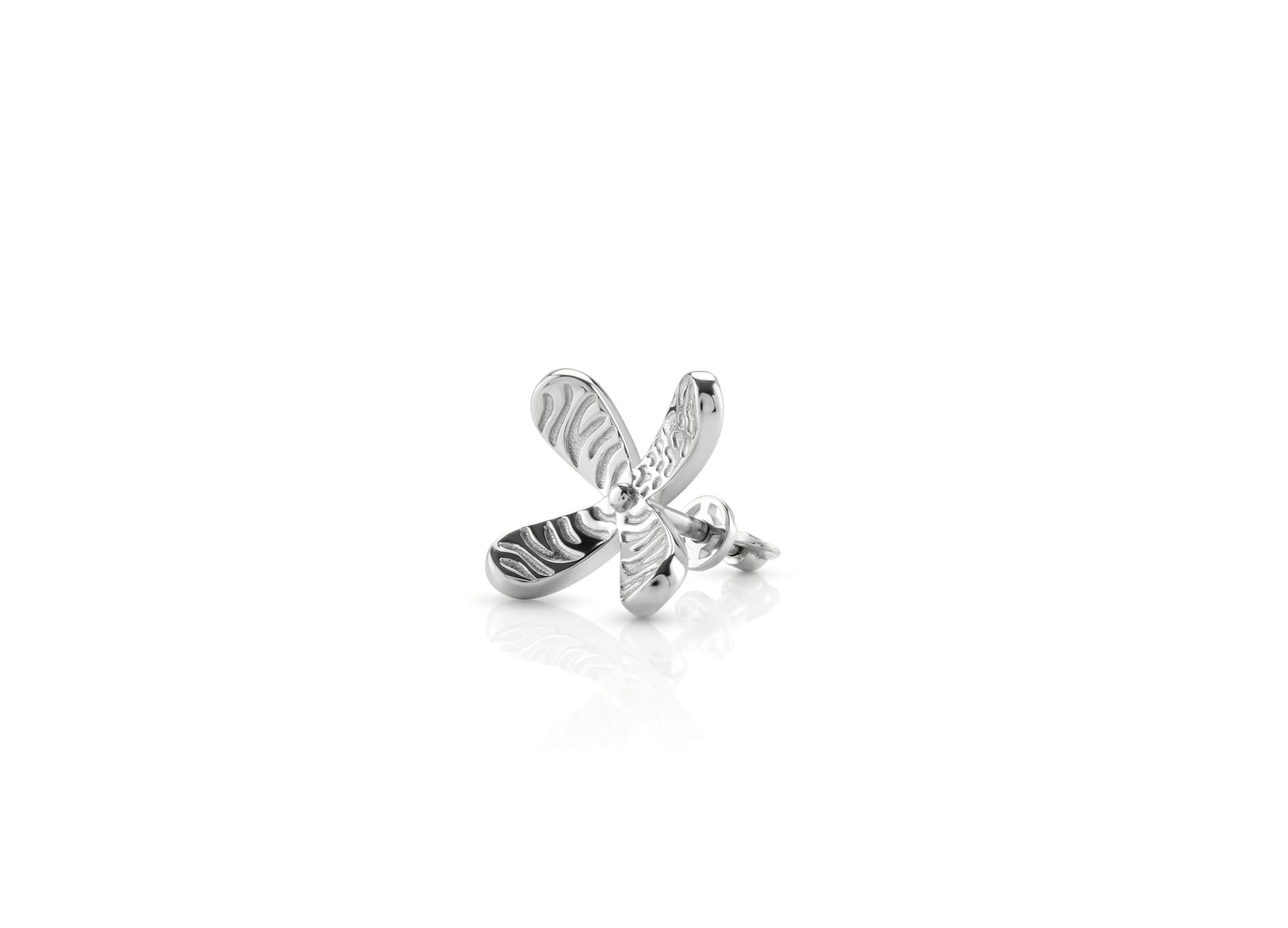 Серьги из серебра 925 без вставки