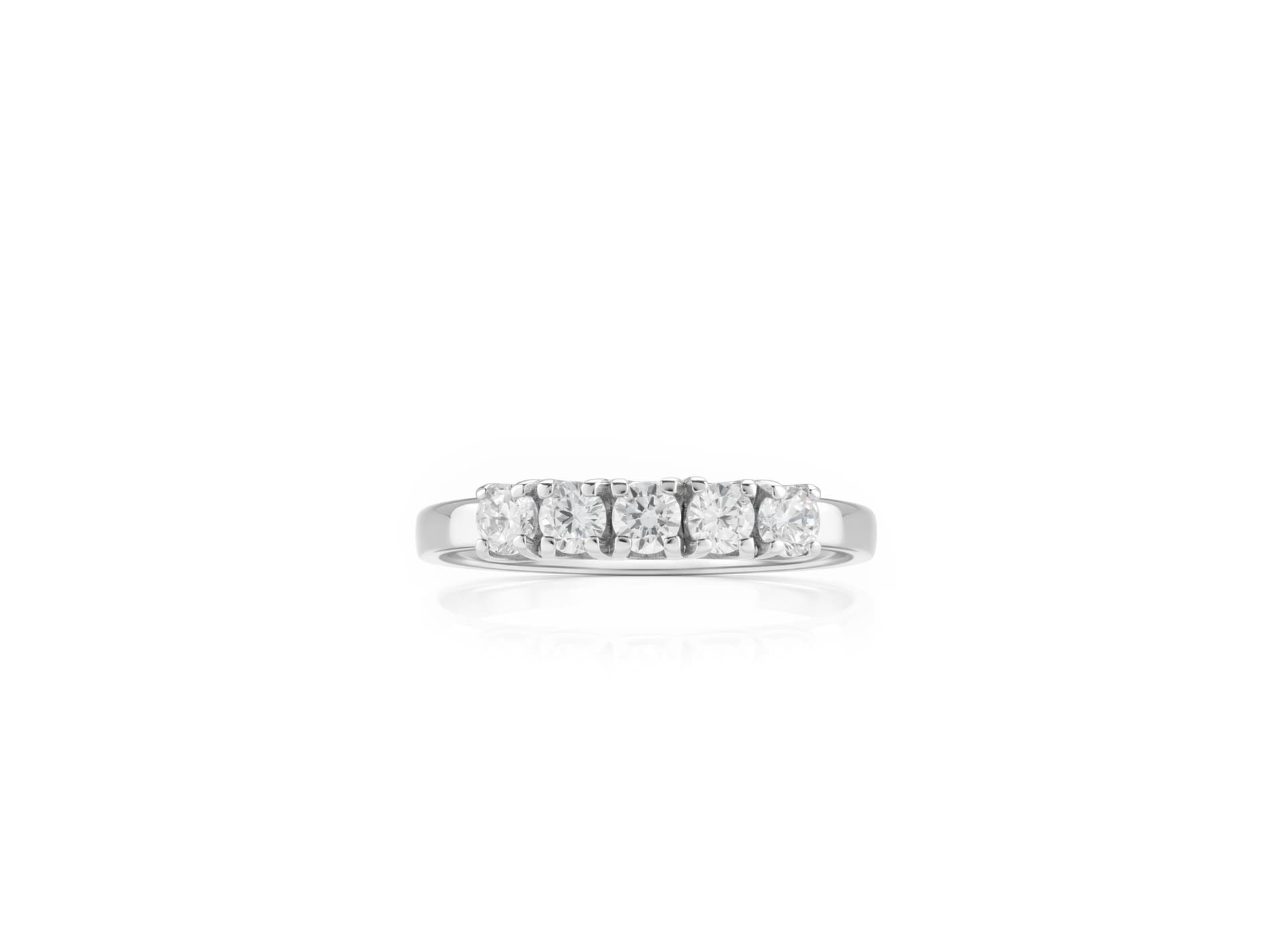 Кольцо из серебра 925 с фианитами