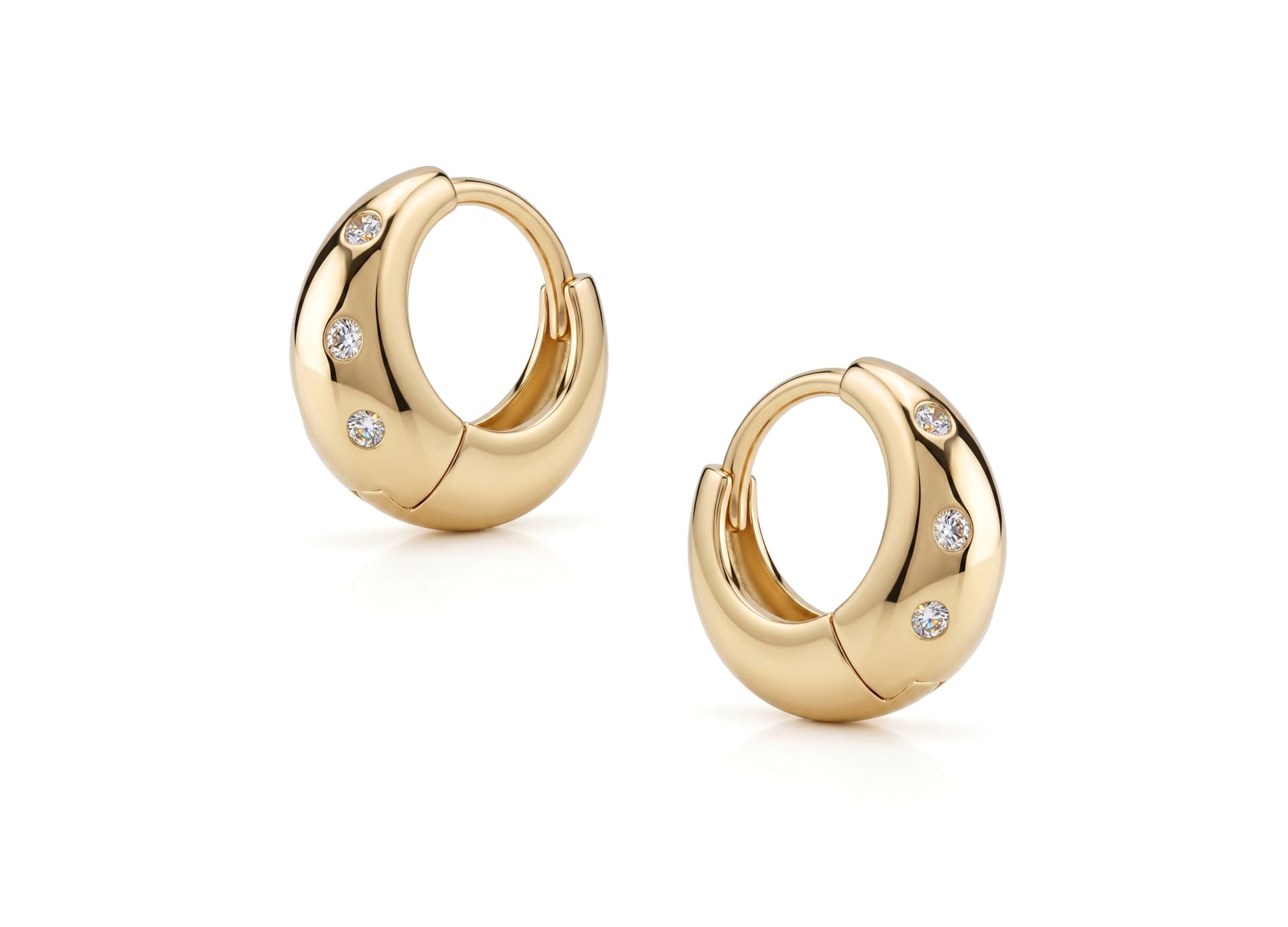 Серьги из серебра 925 с кубическим цирконием