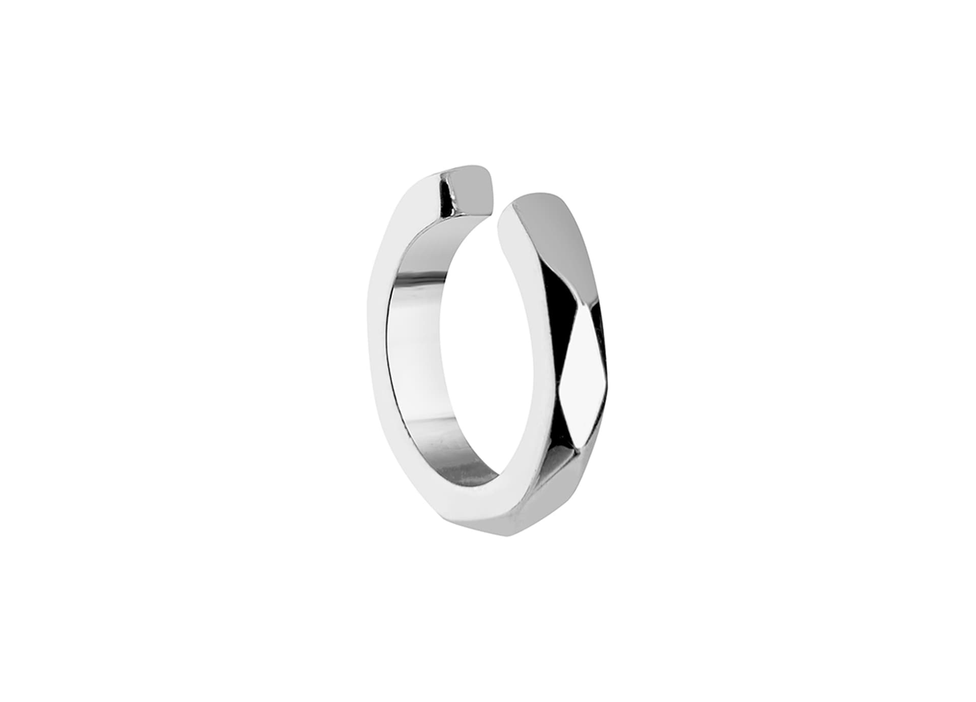 Серьги из серебра 925 без вставки