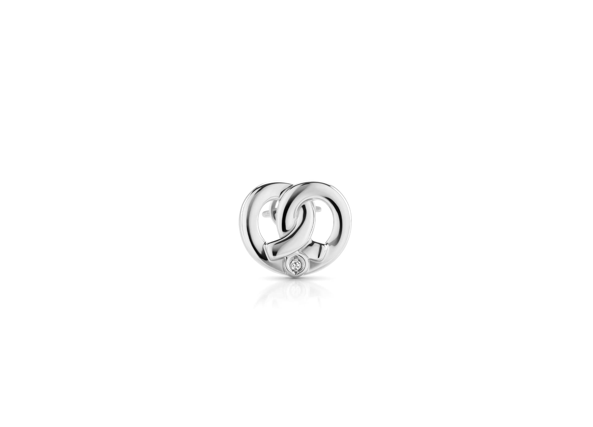 Серьги из серебра 925 с фианитами