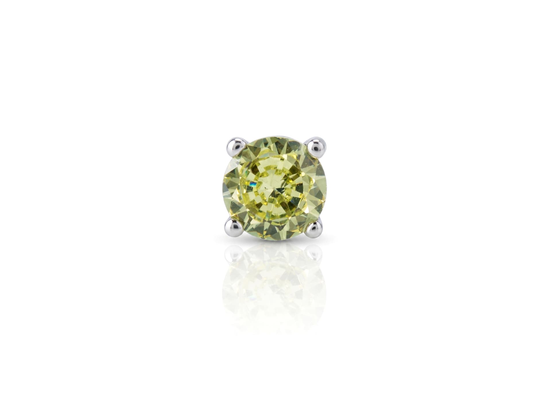 Серьги из серебра 925 с кубическим цирконием