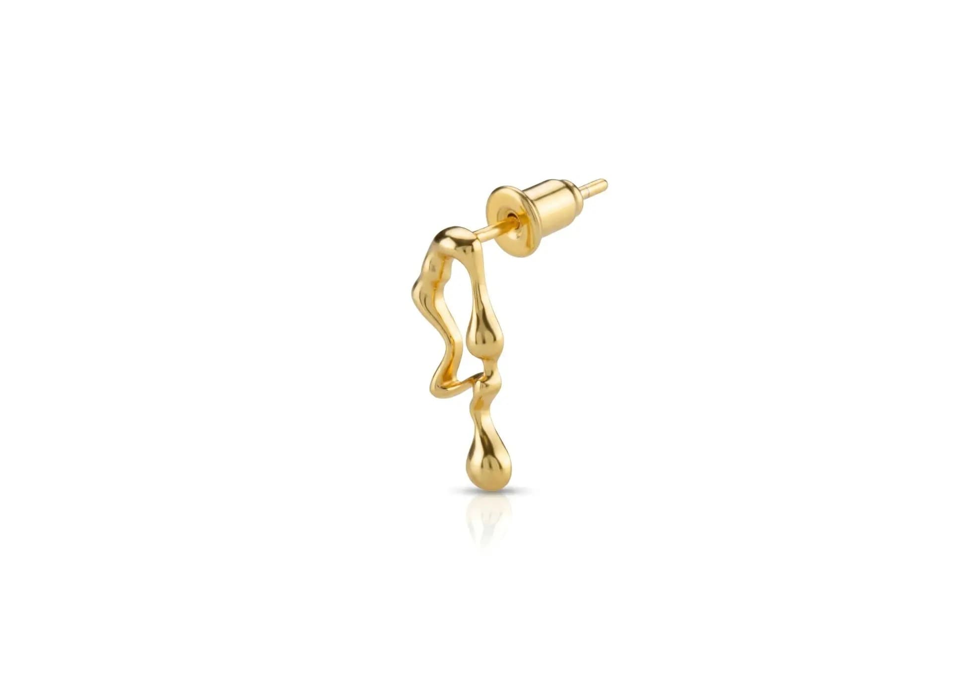 Серьги из серебра 925 без вставки