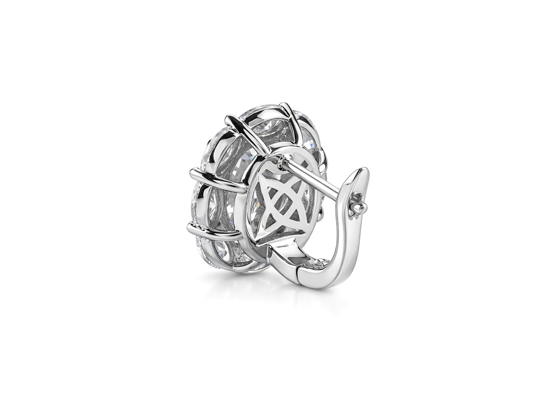 Серьги из серебра 925 с кубическим цирконием