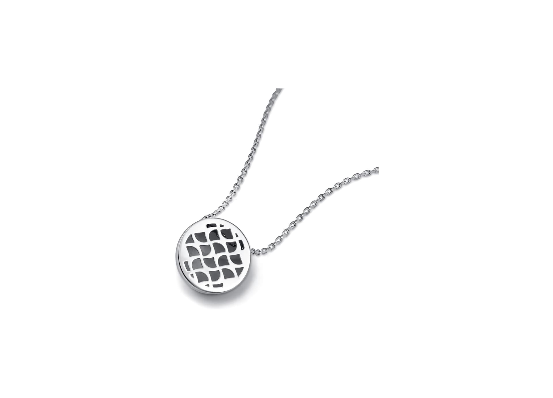 Колье из серебра 925 без вставки