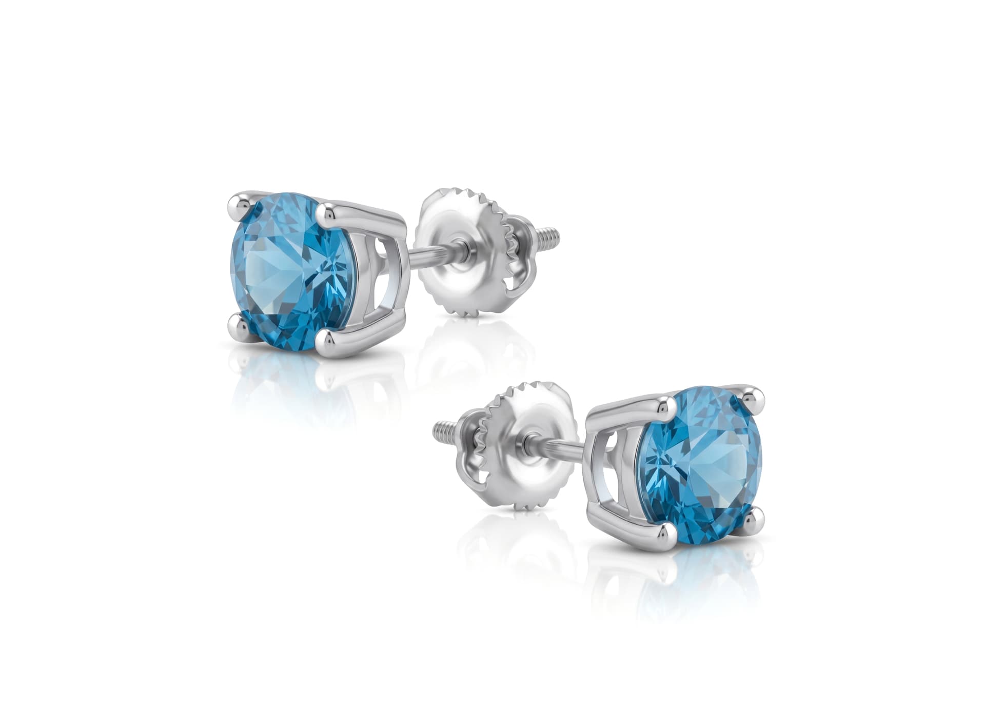 Серьги из серебра 925 с кубическим цирконием
