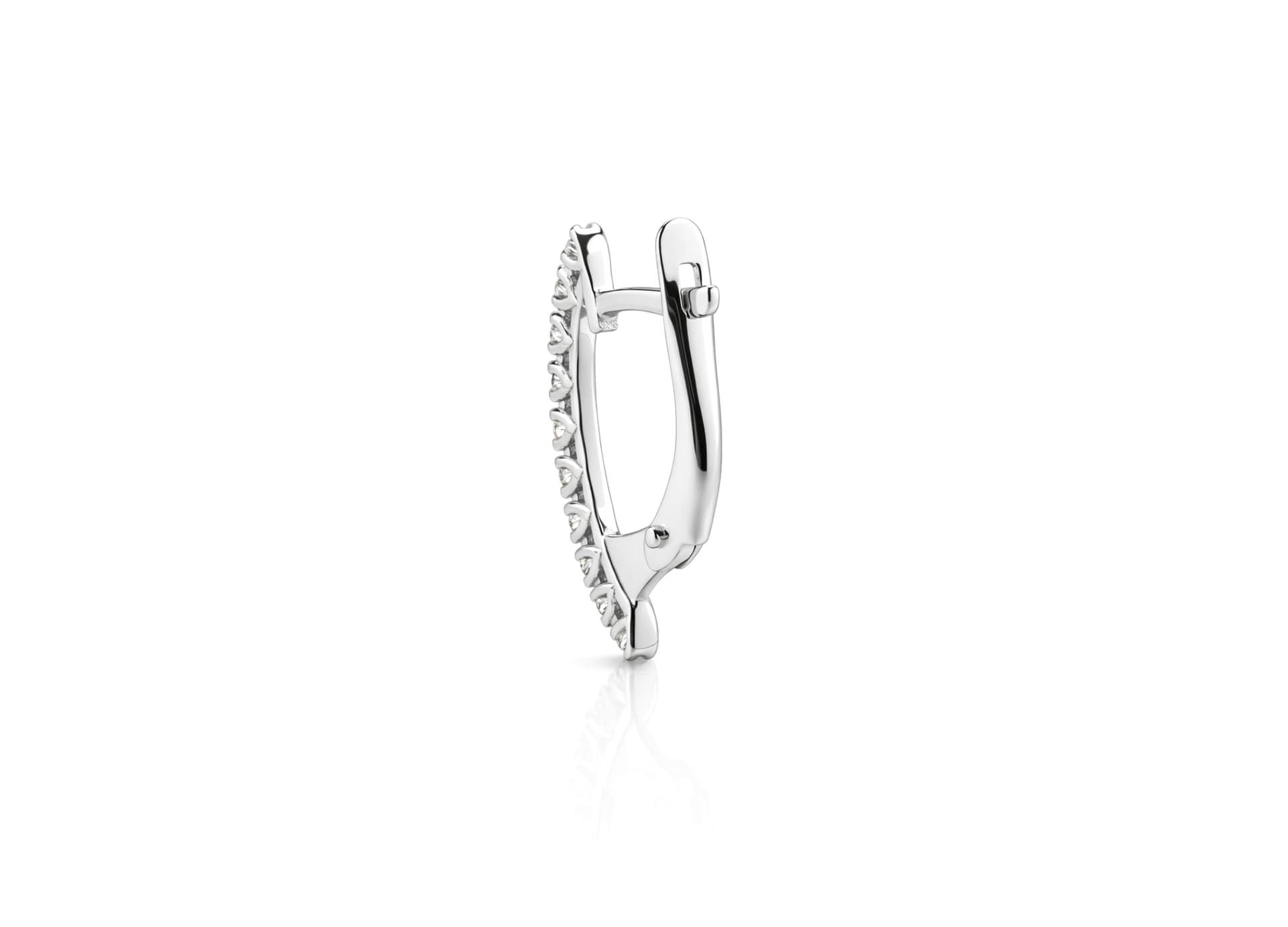 Серьги из золота 585 с бриллиантами