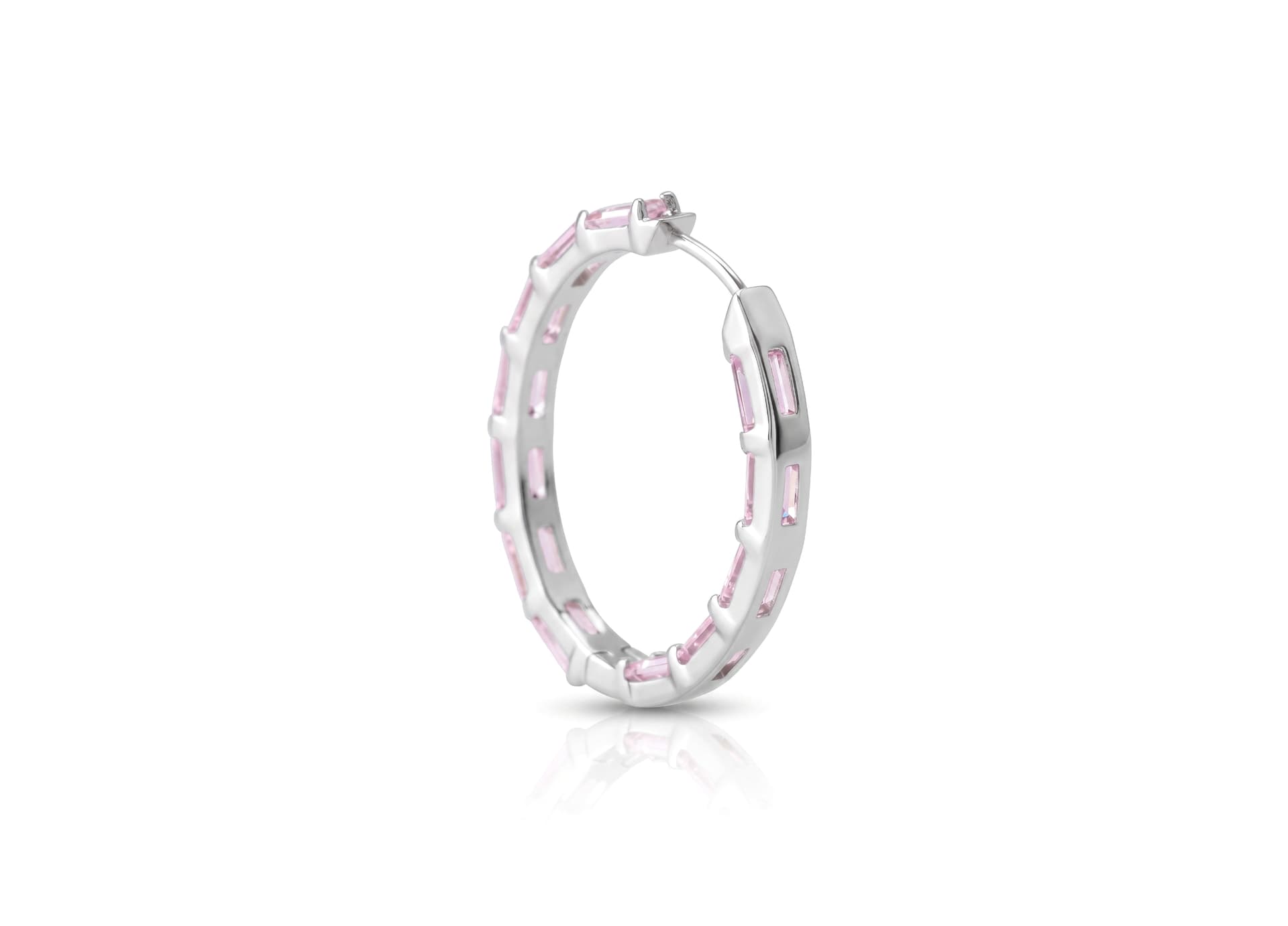 Серьги из серебра 925 с кубическим цирконием