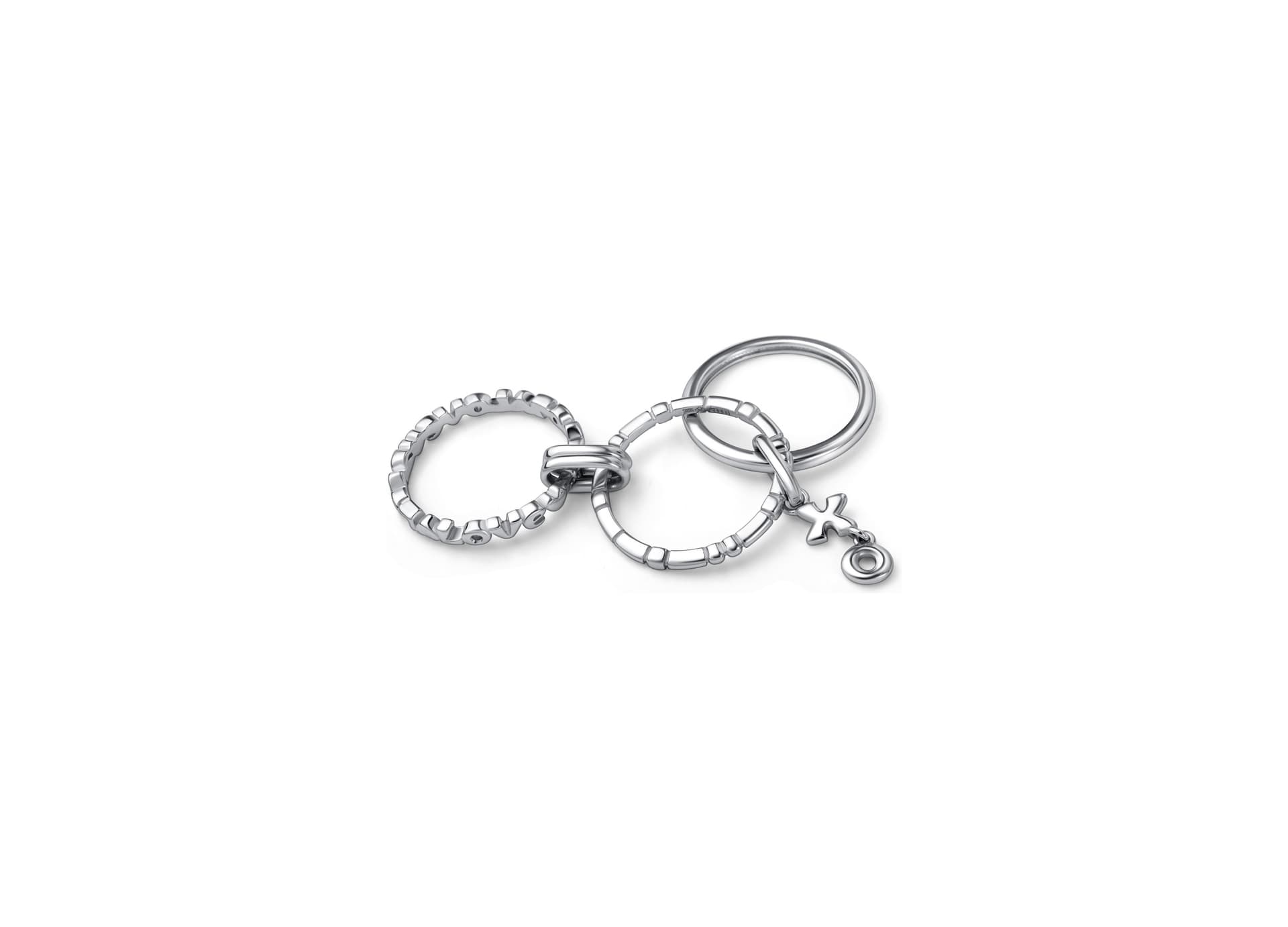 Кольцо из серебра 925 без вставки