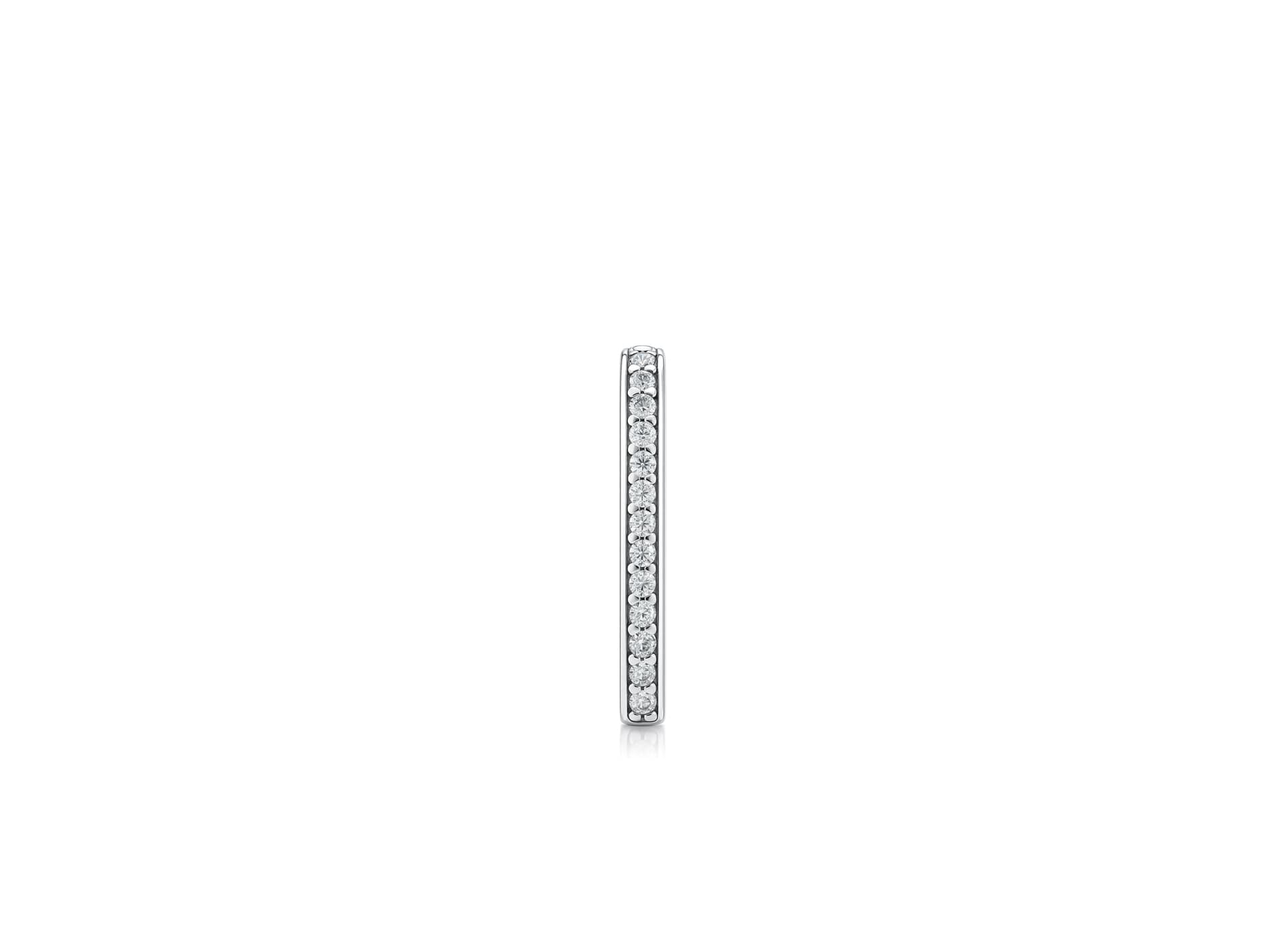 Серьги из серебра 925 с кубическим цирконием
