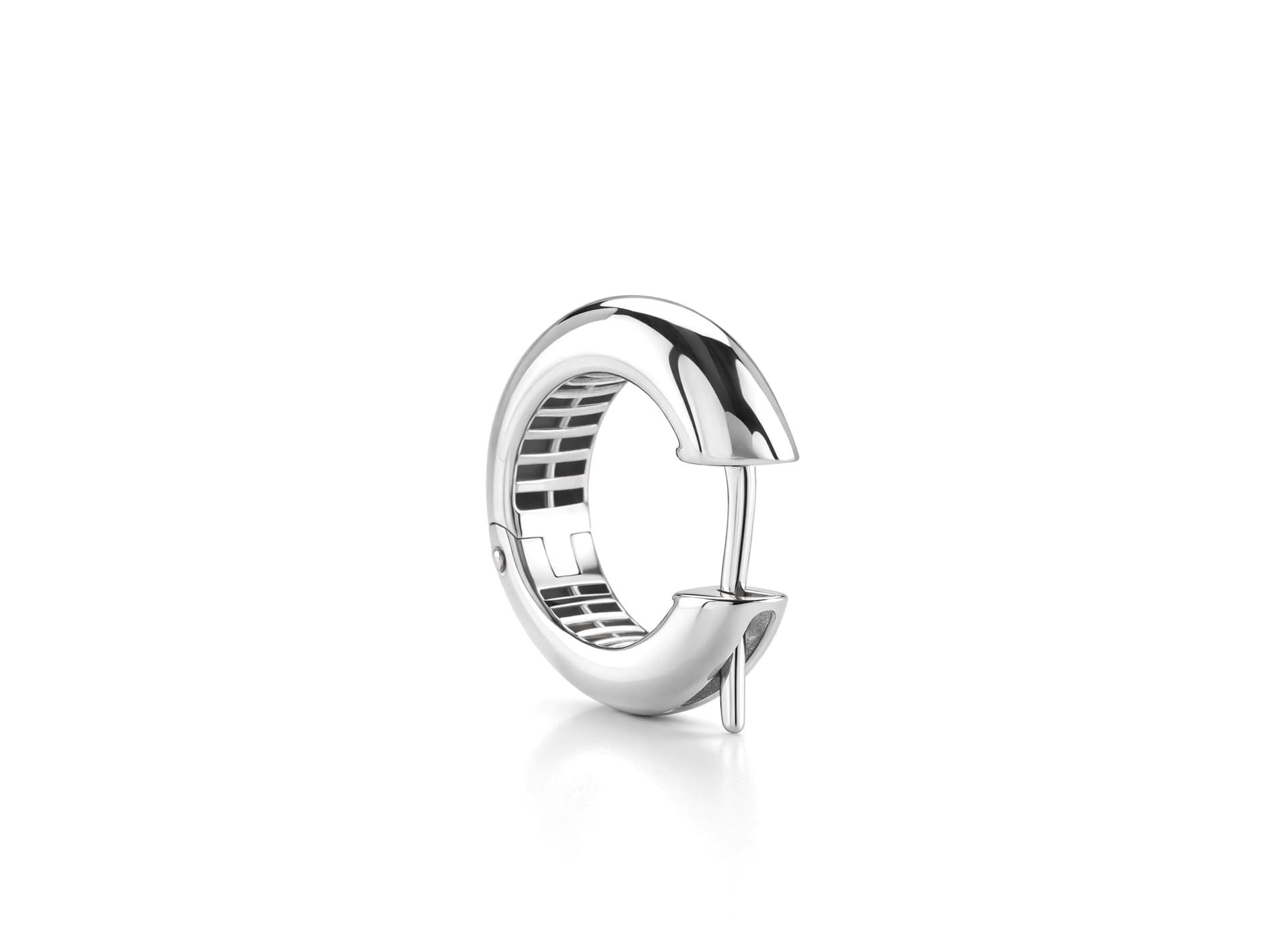 Серьги из серебра 925 без вставки