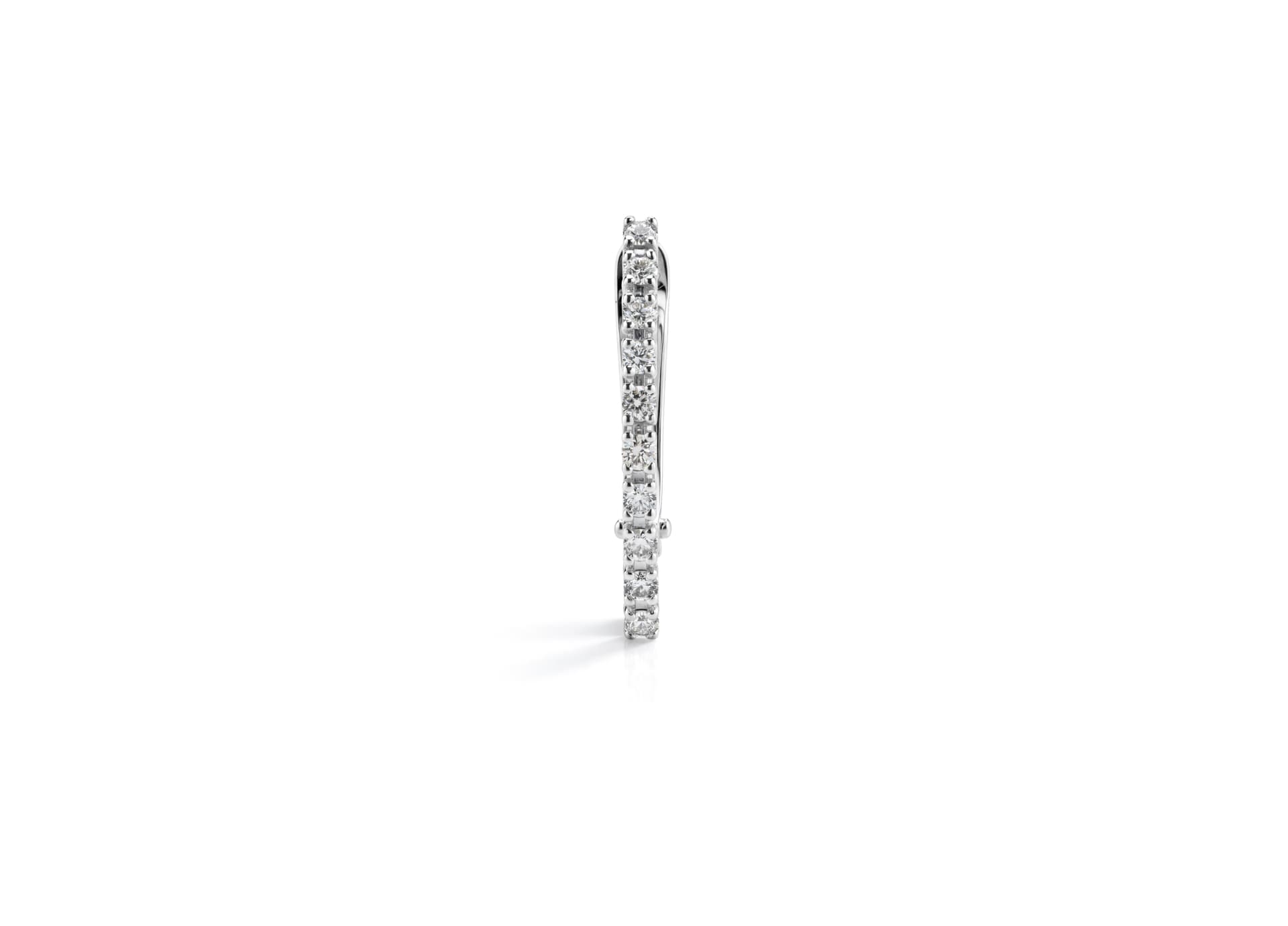 Серьги из золота 585 с бриллиантами