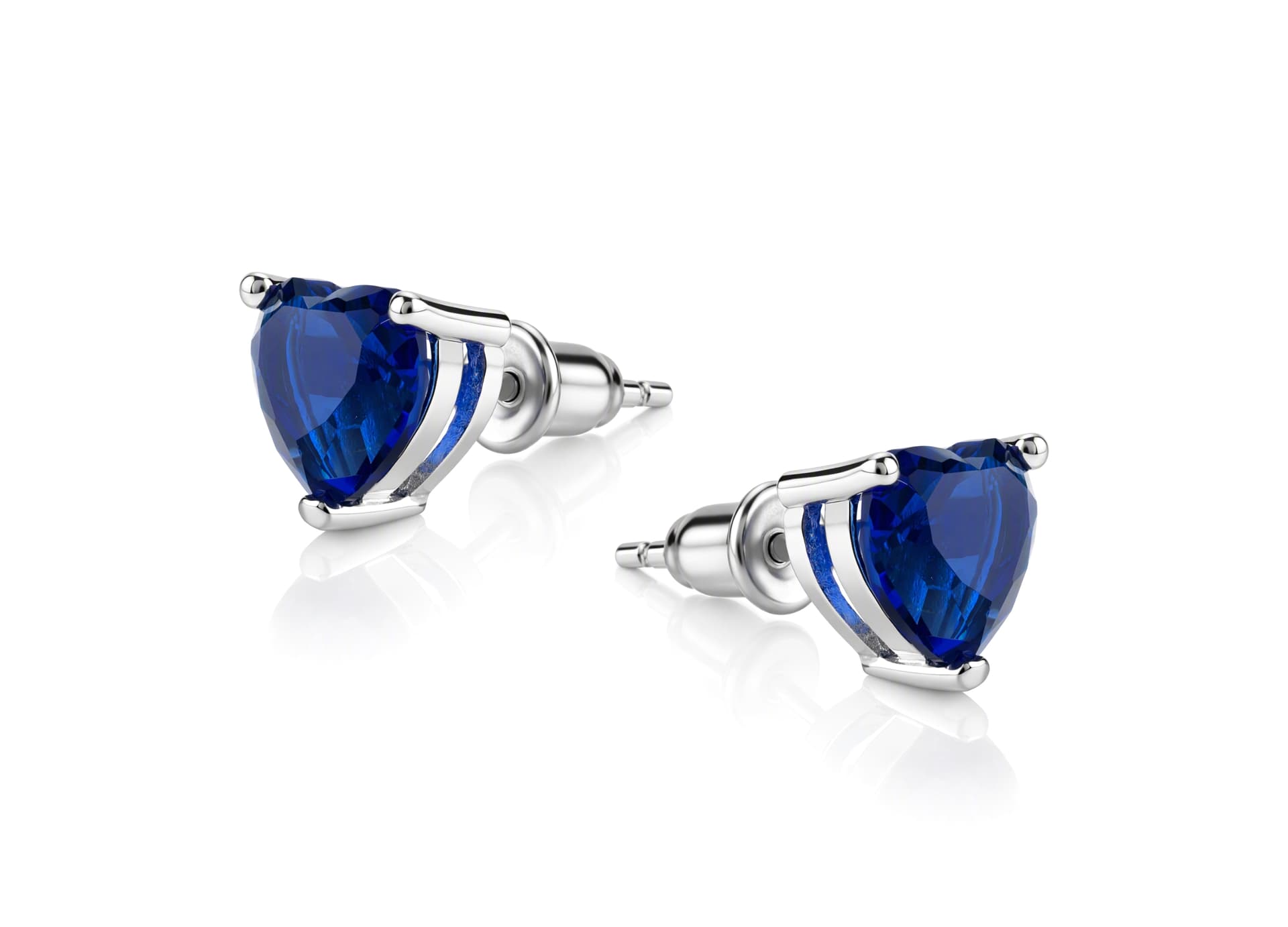 Серьги из серебра 925 с кубическим цирконием