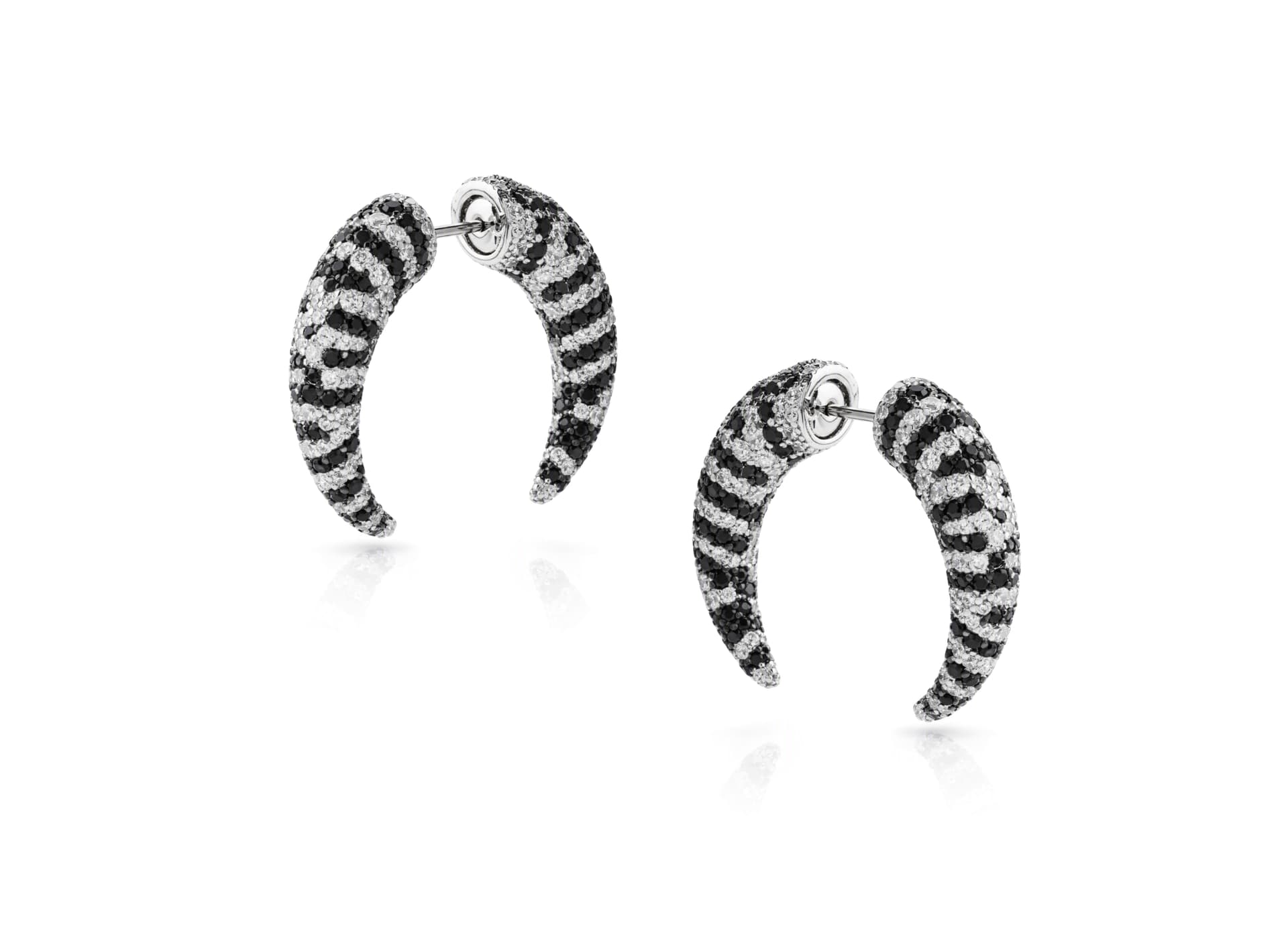Серьги из серебра 925 с кубическим цирконием