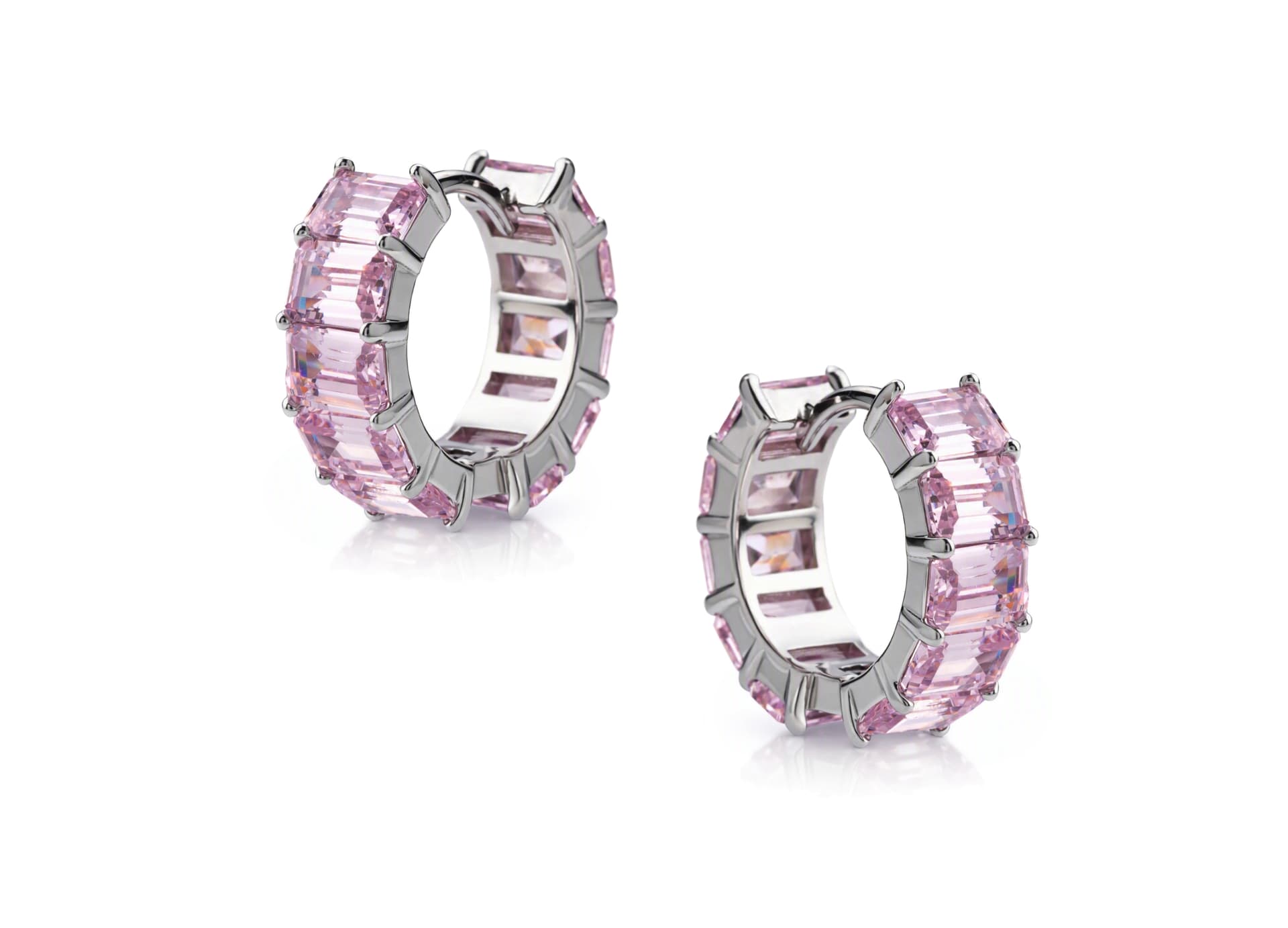Серьги из серебра 925 с кубическим цирконием