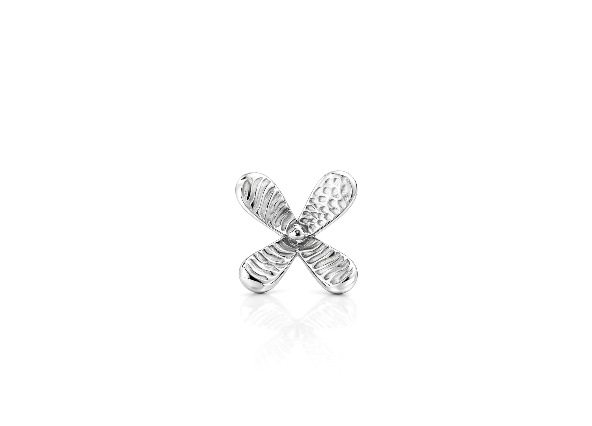 Серьги из серебра 925 без вставки