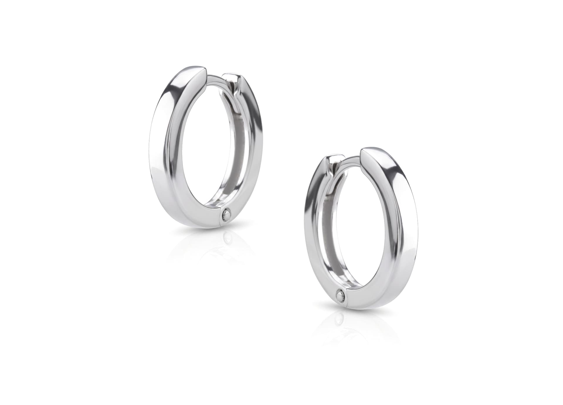 Серьги из серебра 925 без вставки