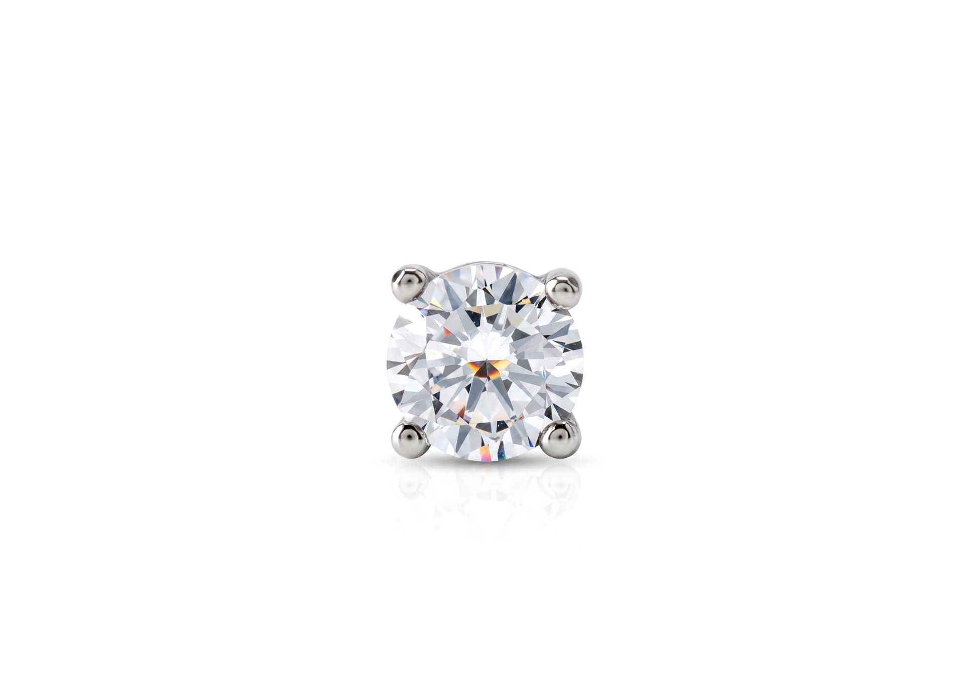 Серьги из серебра 925 с кубическим цирконием